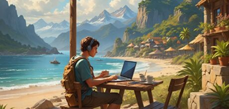 Cómo ser un mochilero digital y trabajar desde cualquier lugar